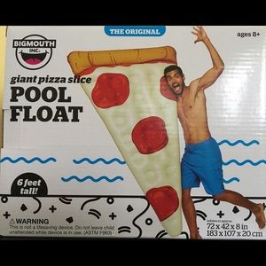 NWT Big Mouth Pizza Pool Float